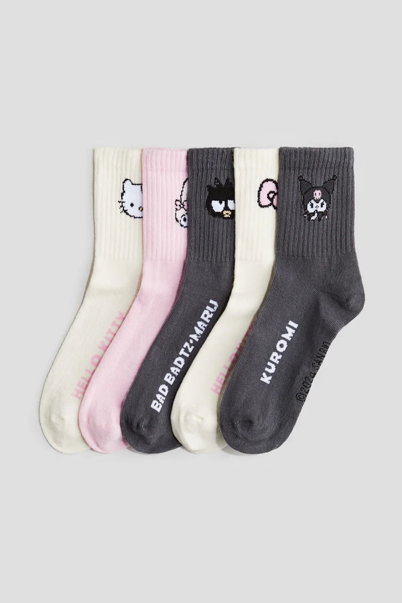H&M 5-Pack Socks