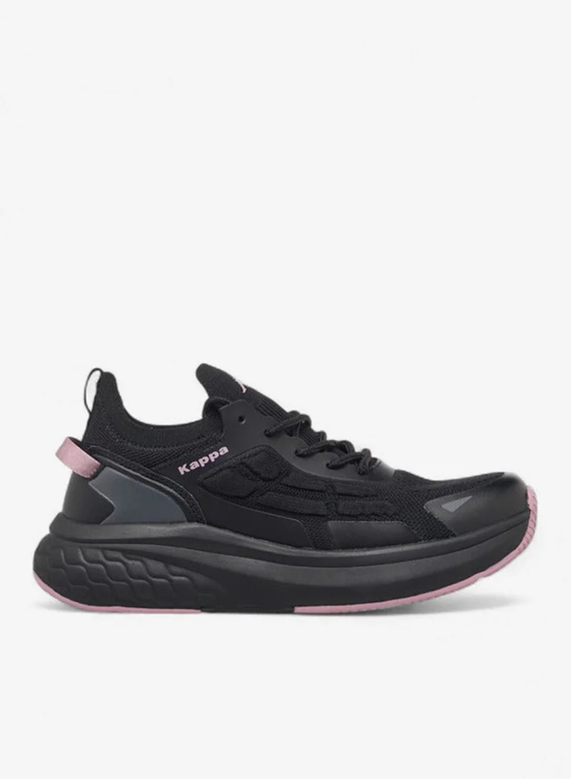 Women's Logo Print Sports Shoes with Lace-Up Closure
