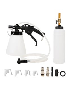 Brake Bleeder kit, Pneumatic Brake Fluid Bleeder Tool, Brake Bleeder, Aerodynamicsingle Person operationwith Oil Bottle, Suitable for All Models (1L)