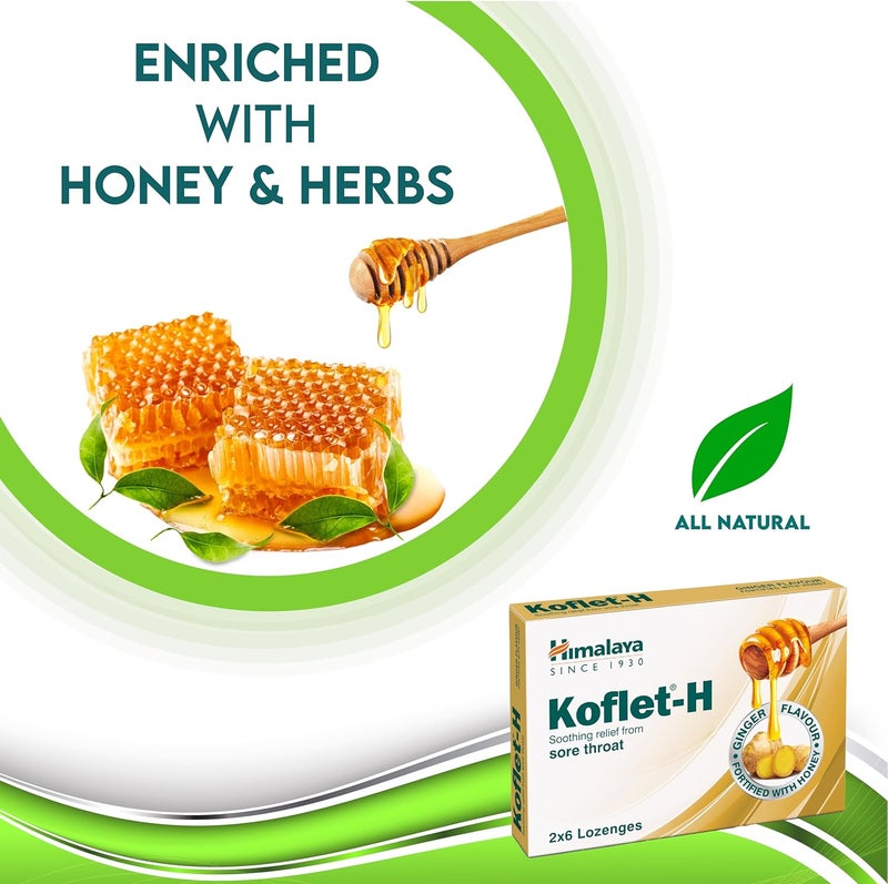 Himalaya Since 1930 Himalaya Koflet-H Soothing Relief from Sore Throat - Image 3