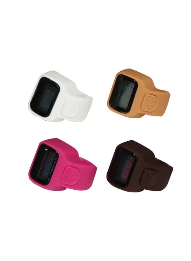 Digital Electronic Finger Counter Set, 3 Pieces, Multi-Color LED - Image 2