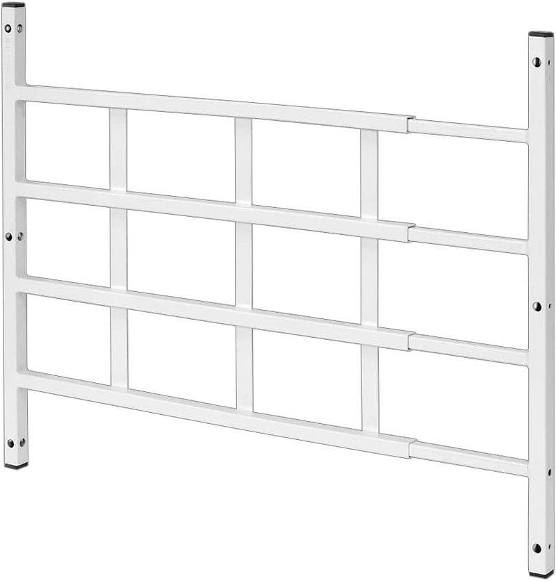Defender Security Segal S 4764 Fixed Window Guard – Adjustable Child Safety Window Guard Prevents Accidental Falls, Tamper Resistant Screws Included, Non-Egress, White, 23-1/2 to 38 In. W x 21-1/4 In. H (Single Pack) - Image 1