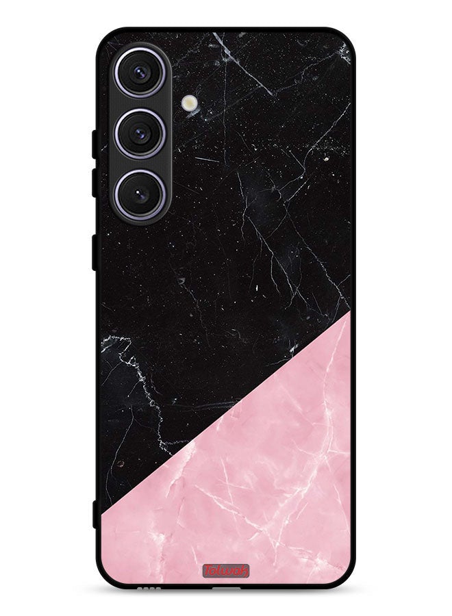 Tolwak Samsung Galaxy S24 Plus 5G Protective Case Cover Marble Pattern - Image 1