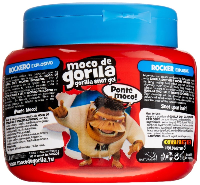 Moco de Gorila Moco De Gorilla Rockero Mega Gel, Quizz, 9.52 Ounce - Image 2