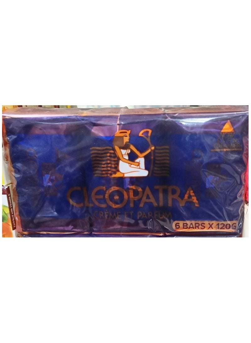 CLEOPATRA Beauty Bar Soap Set of 6x120g - Image 1