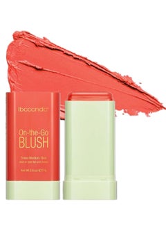ibcccndc Blush Stick, Blush Cream for Cheeks Eyes Lips,Blush in Natural with Waterproof Sweat-Resistant, Tinted Solid Stick with Long Lasting, Nude Makeup Multi-Use Color Stick Creamy Blush  - Image 3