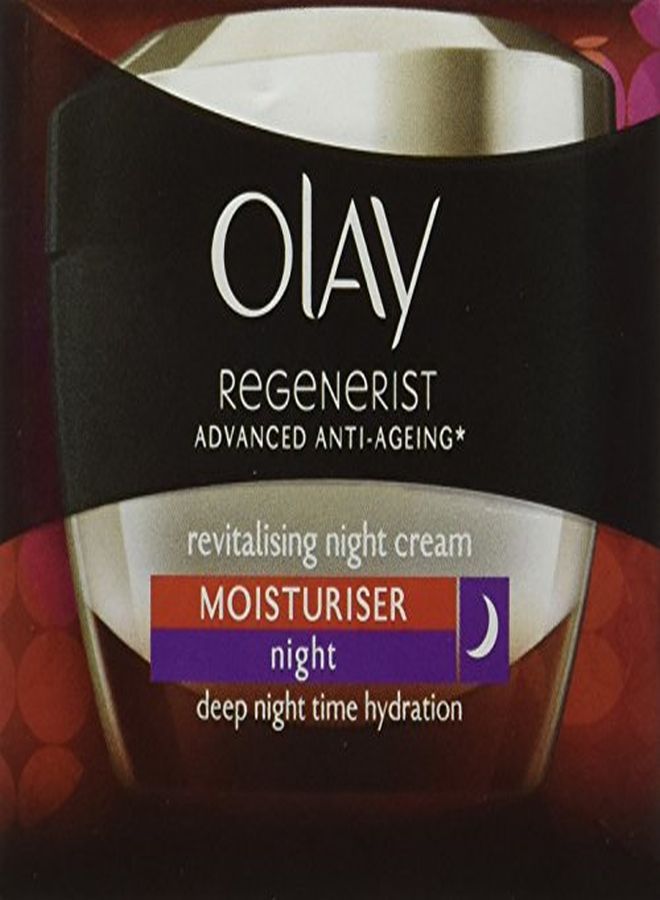 Olay كريم الليل ريجينريست؛ بحمض الهيالورونيك والنياسيناميد والخماسي الببتيدات؛ تركيبة لترطيب البشرة تتغلغل إلى عمق 10 طبقات في سطح الجلد للحصول على بشرة مشدودة وممتلئة وأكثر شبابًا من اليوم الأول؛ مناسب للبشرة العادية والجافة والدهنية والمختلطة؛ 50 جم - Image 3
