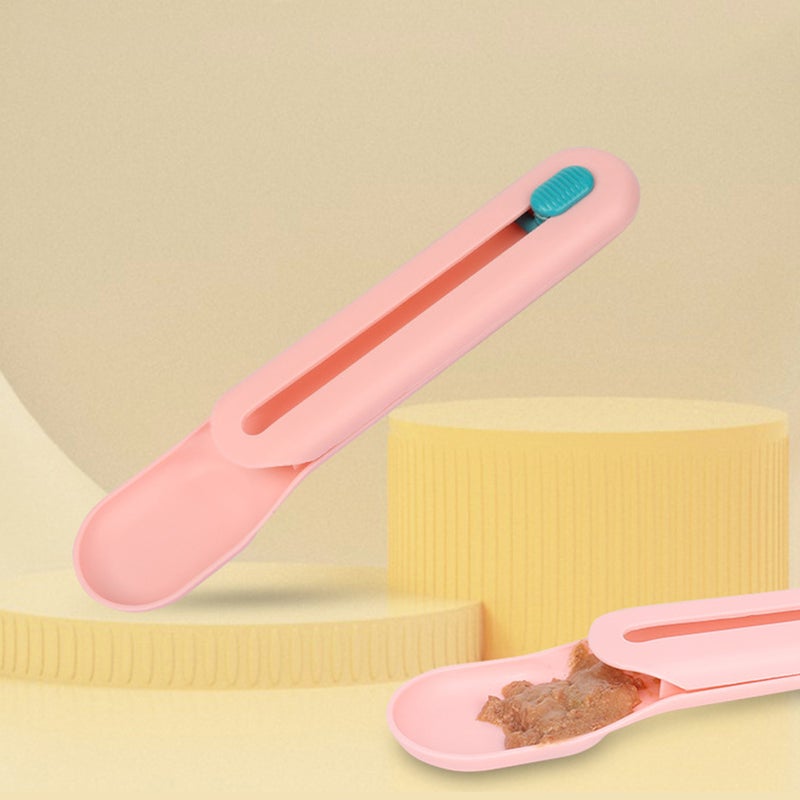 Cat Spoon Cat Feeder Cat Squeeze Scoop Cat Treats Scoop Feeder - Image 5