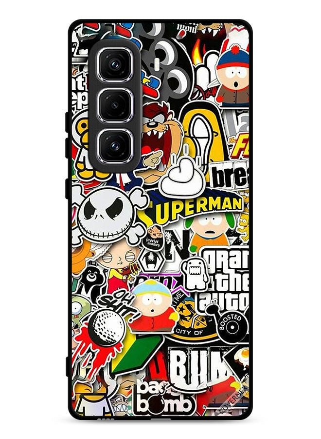 Covernex Infinix Hot 50 Pro Plus 4G Protective Case Cover Stickers - Image 1