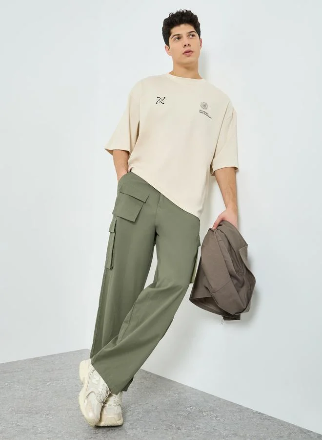 ستايلي بنطال بقصة واسعة