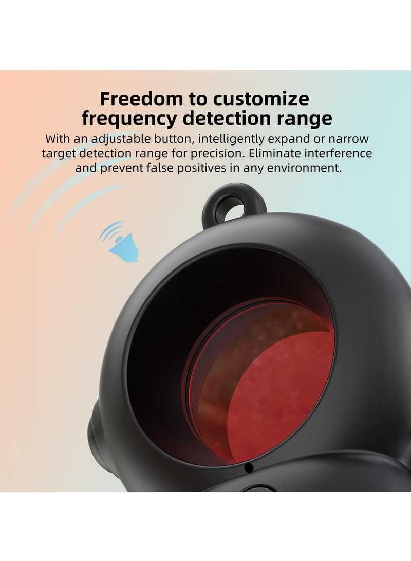 SYOSI Hidden Camera Detectors, Anti Spy, Mini Bug Detector, Wireless Signal Scanner, Listening Device Detector with Infrared Scan for Indoor Use, Office, Home, Hotel, Bathroom, Travel - Image 2