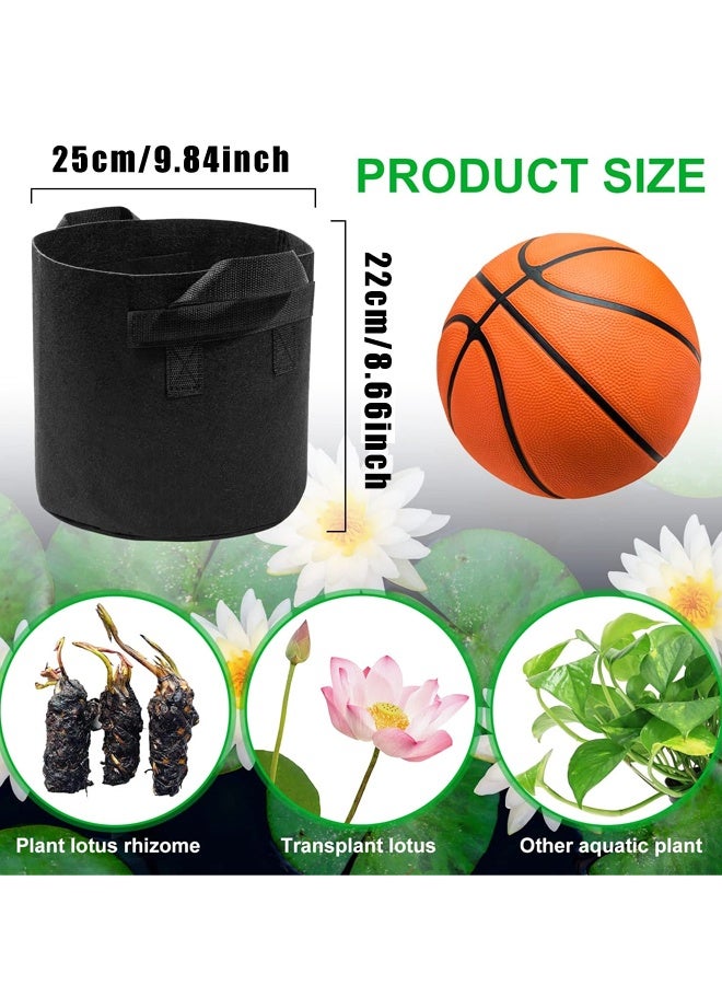2PCS بركة حوض النباتات المائية، نسيج نفاذية الزهور البطاطس - Image 2