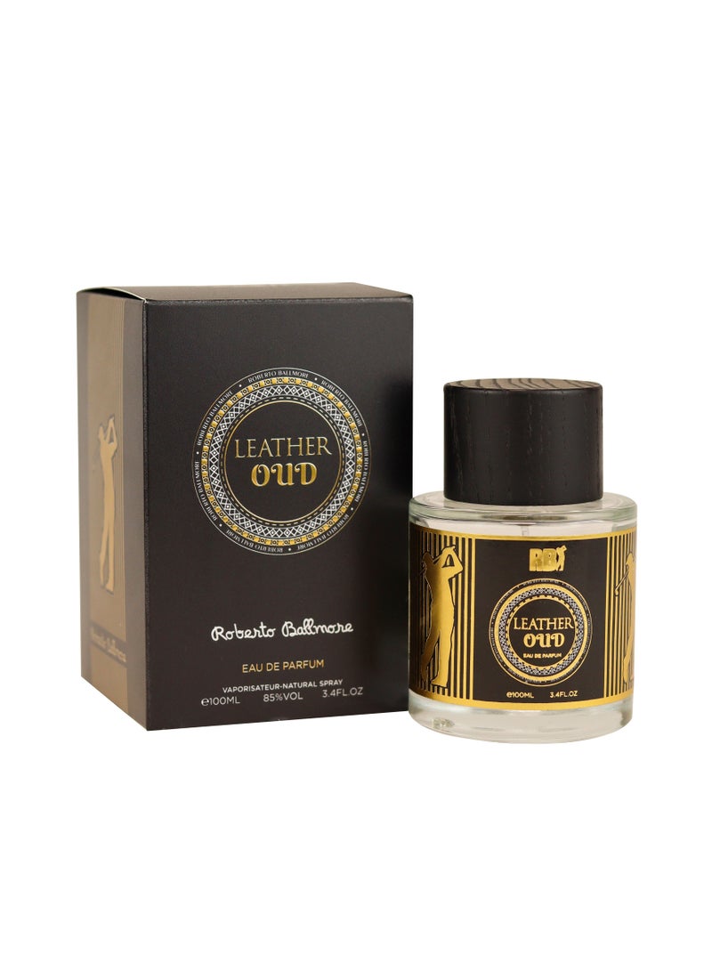 Roberto Ballmore Leather Oud Unisex 100ml (EDP) - Image 1