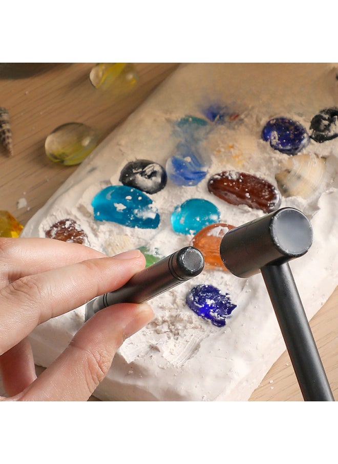 Children's Archaeological Digging Toys Science And Education Puzzle DIY Dinosaur Fossil Skeleton Model Colorful Gem Blind Box Wholesale-Color:Color Box -12 Small Dinosaurs [both In Chinese And English Packaging]]  - Image 5