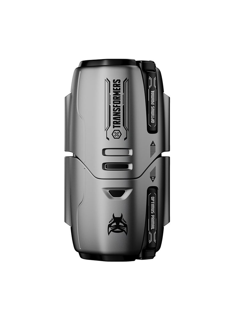 TRANSFORMERS TF-T01 Wireless Earbuds, Up to 5 Hours Playtime, In-Ear Design for Reduced External Noise, Touch Controls, Compatible with Bluetooth Devices – Grey - Image 1