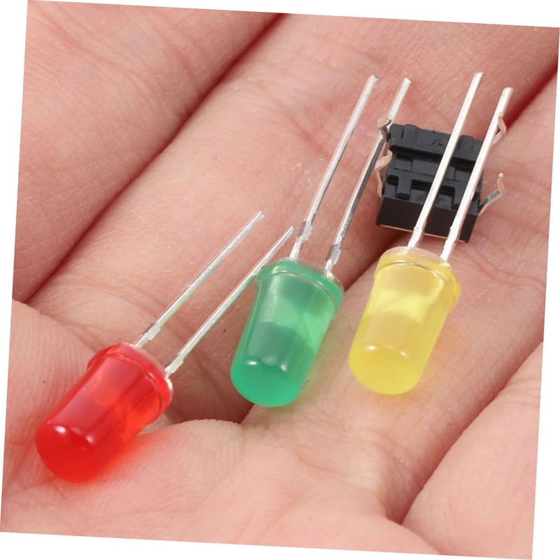 Diy Soldering Practice Kit 2 Sets Beginner Friendly Electronics Training Board - Image 5