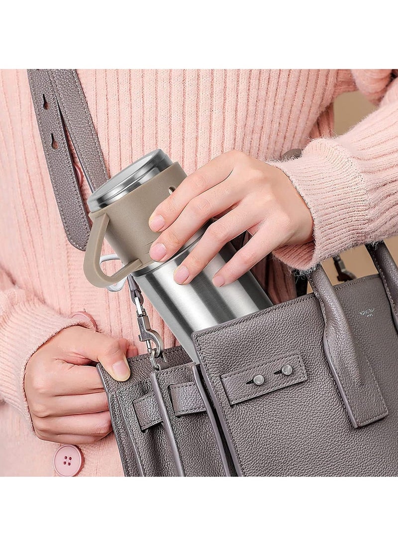 TIGER NEW Vacuum Insulated Flask 500ml/17.6oz Stainless Steel Thermo-Bottle with Cup – Keeps Drinks Hot & Cold, Ideal for Coffee, Water, and Beverages – Durable and Leak-Proof Design - Image 4