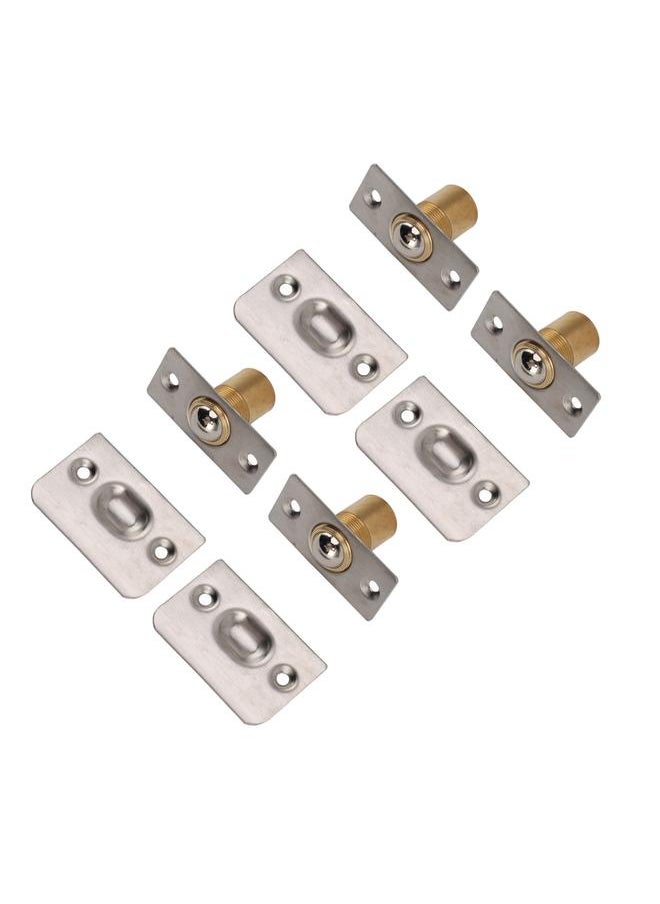 Thoraya - 4pcs Door Ball Catch Solid Brass Adjustable Spring Closet Ball Latch for Cabinet Pantry - Image 1