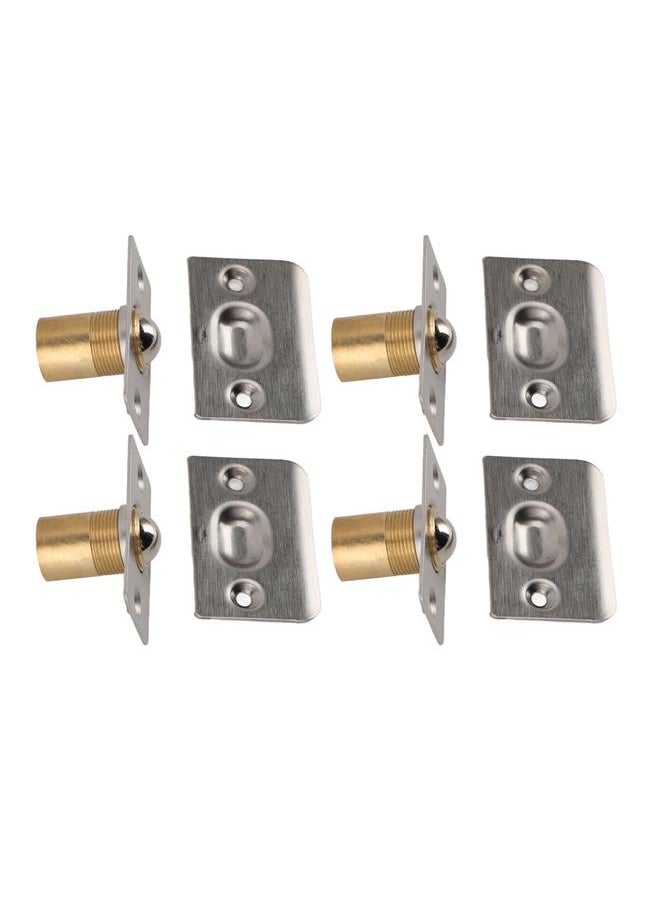 Thoraya - 4pcs Door Ball Catch Solid Brass Adjustable Spring Closet Ball Latch for Cabinet Pantry - Image 1