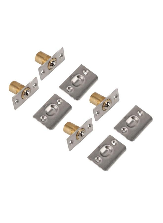 Thoraya - 4pcs Door Ball Catch Solid Brass Adjustable Spring Closet Ball Latch for Cabinet Pantry - Image 1