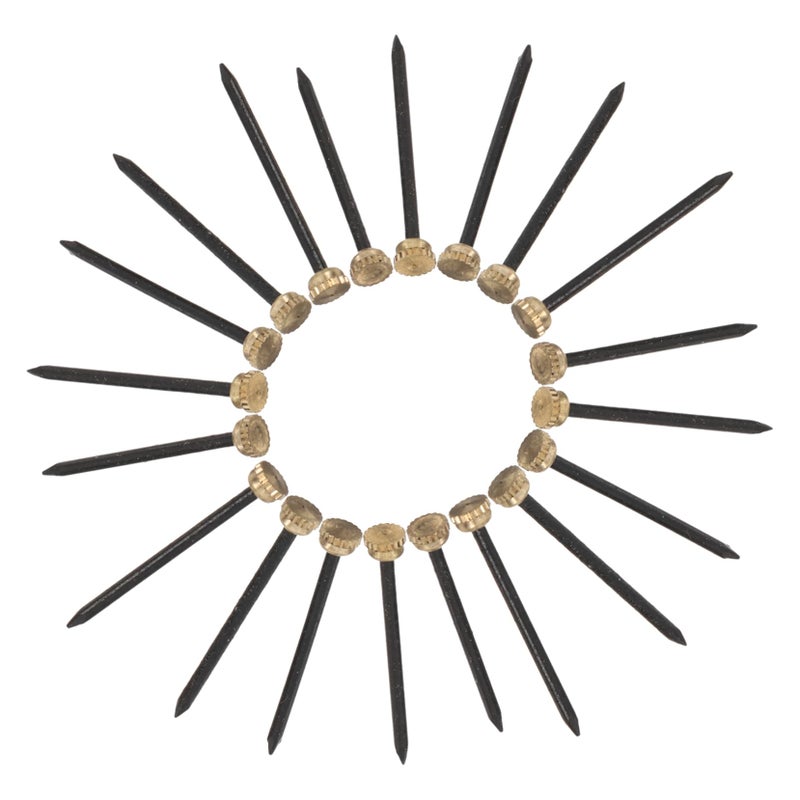 Decorative Copper Nails For Picture Hanging Heavy Duty Wall Hangers European Style 20Pcs Set - Image 2