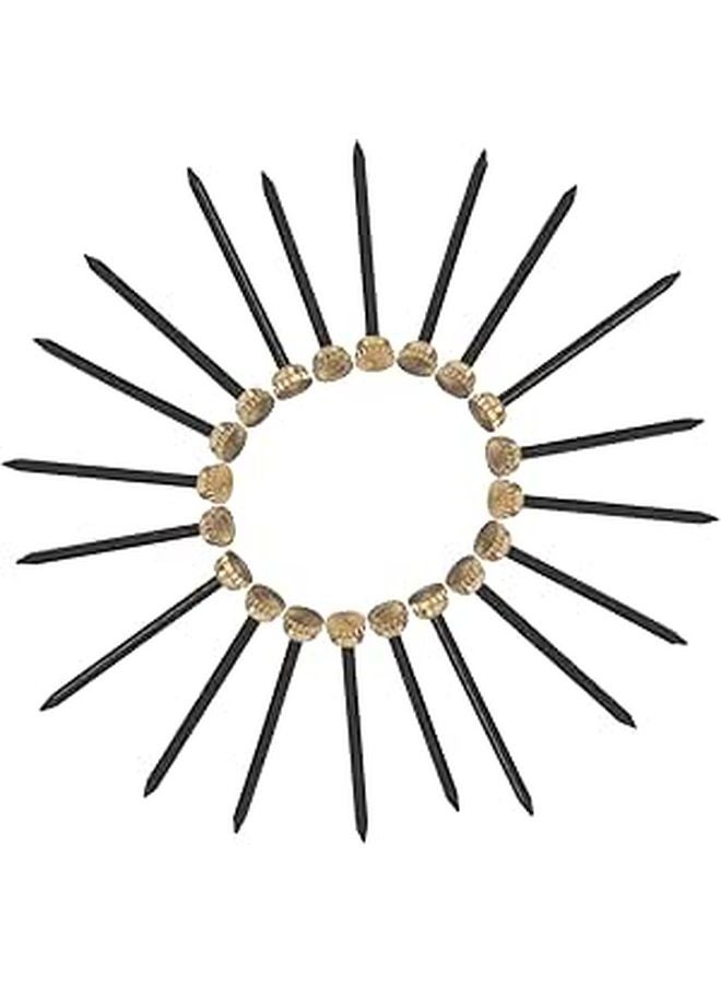 Decorative Copper Nails For Picture Hanging Heavy Duty Wall Hangers European Style 20Pcs Set - Image 1