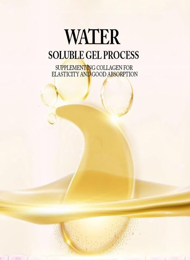 HIDOVETEC Gold Collagen Under Eye Mask Patches, 60 Pcs Anti-Aging Hydrating Eye Treatment for Dark Circles, Puffiness, Wrinkles and Fine Lines with Hyaluronic Acid - Image 5