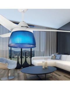 Prifix Perfix Jumbo Ceiling Fan, 56 Inch, 3 Speeds, Modern Lighting, White, CFJ-562  - Image 2