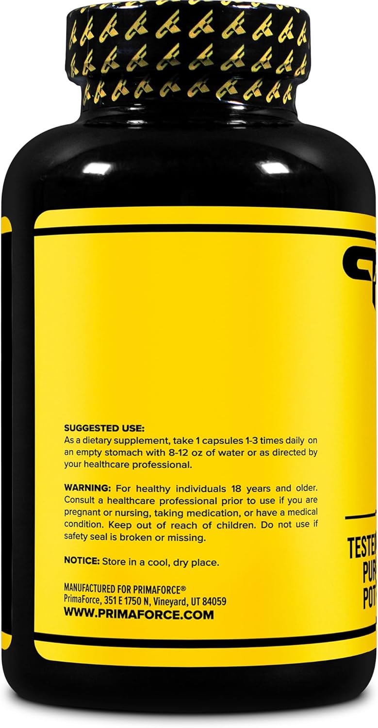Primaforce LGlutamine 800mg 150 Capsules - Image 3