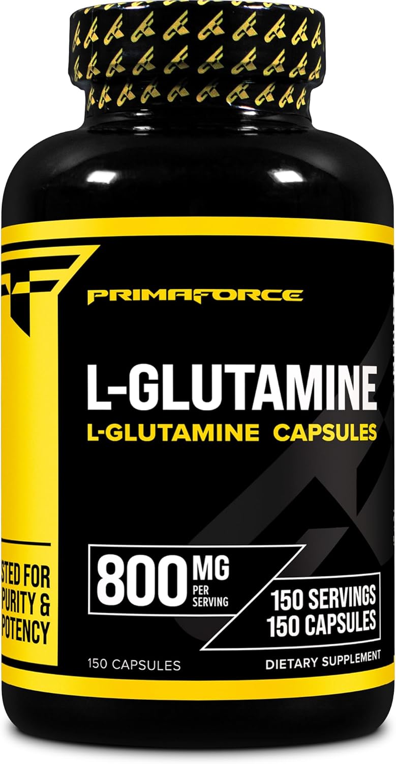 Primaforce LGlutamine 800mg 150 Capsules - Image 1