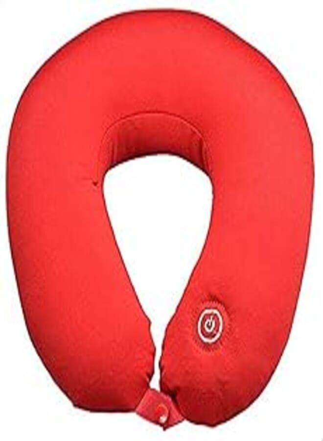 neck pillow massager - red