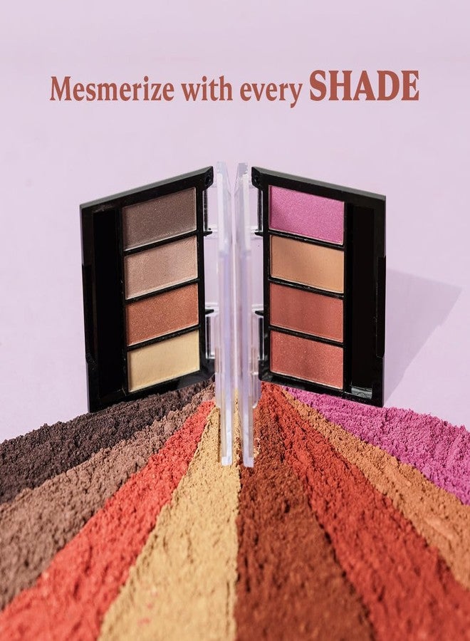 DAZLLER Mystical Magic Eyeshadow Palette Powder - Mini, 4G, D4-Es12, Lightweight, Even Blending, Rich Pigments, Vibrant Hues, Multicolor, Shimmery Finish - Image 4