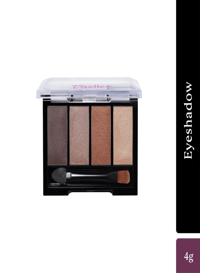 DAZLLER Mystical Magic Eyeshadow Palette Powder - Mini, 4G, D4-Es12, Lightweight, Even Blending, Rich Pigments, Vibrant Hues, Multicolor, Shimmery Finish - Image 2