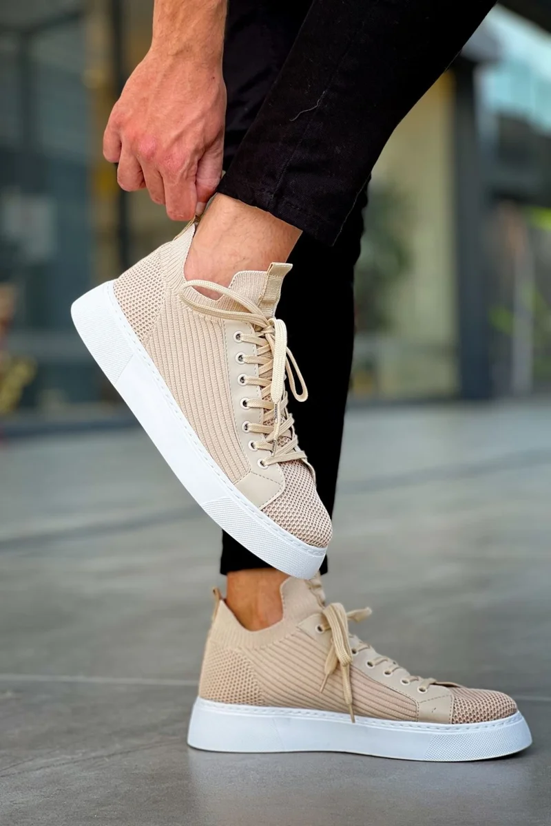 Chekich CH2423 Tbt Men's Shoes Beige