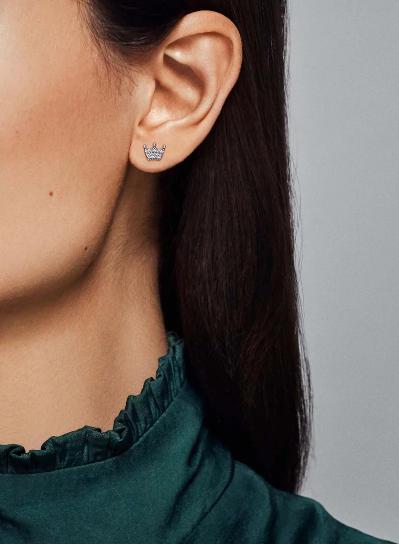 PANDORA Crown Stud Earrings