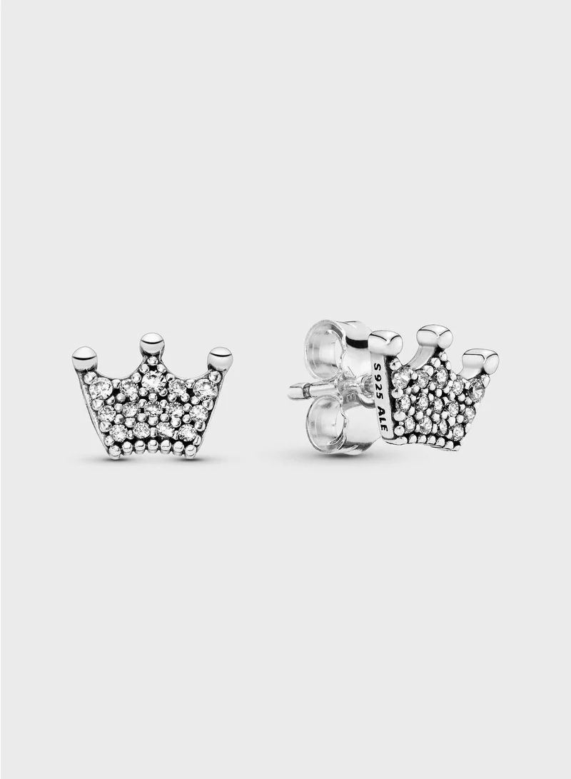 PANDORA Crown Stud Earrings