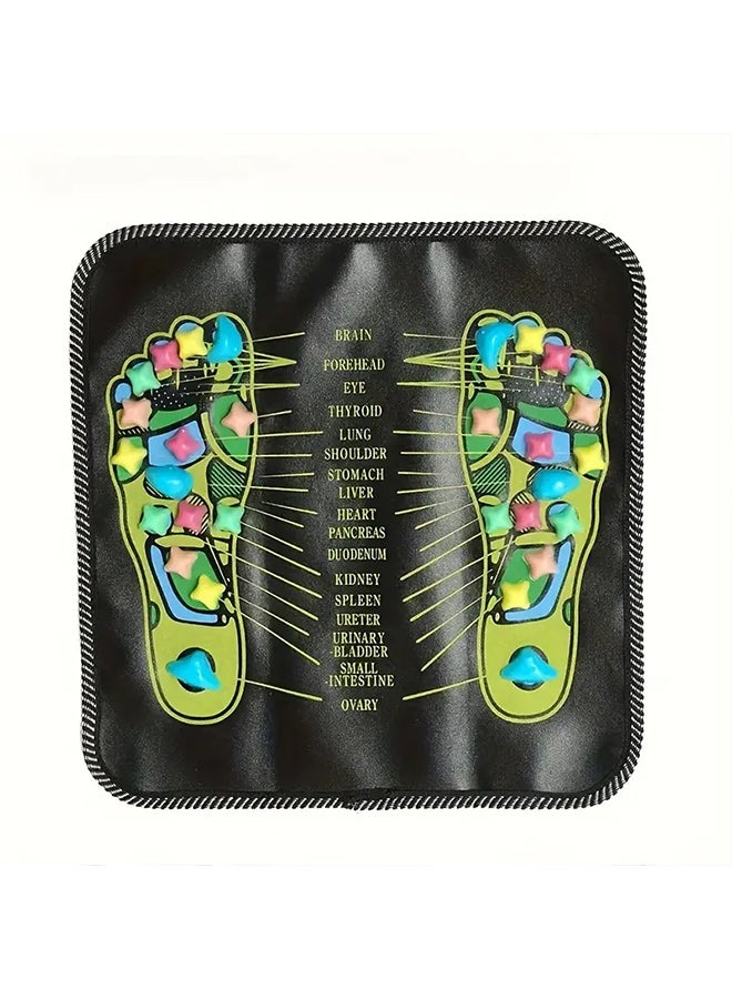 Generic Foot Massager Mat - Electric Feet Acupressure Pad Acupuncture Massager Legs Circulation Machine Anti Fatigue Sore Feet Relief Device Relaxation Gifts for Women Men  - Image 1