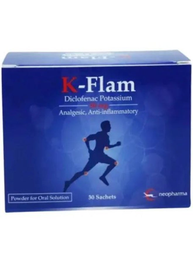 K-Flam 50mg Powder for Oral Suspension – 30 Sachets