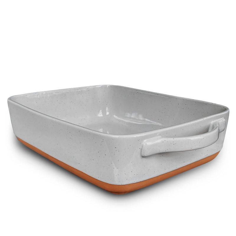 Mora 9x13in Deep Porcelain Baking Dish Oven to Table Freezer Safe - Image 1