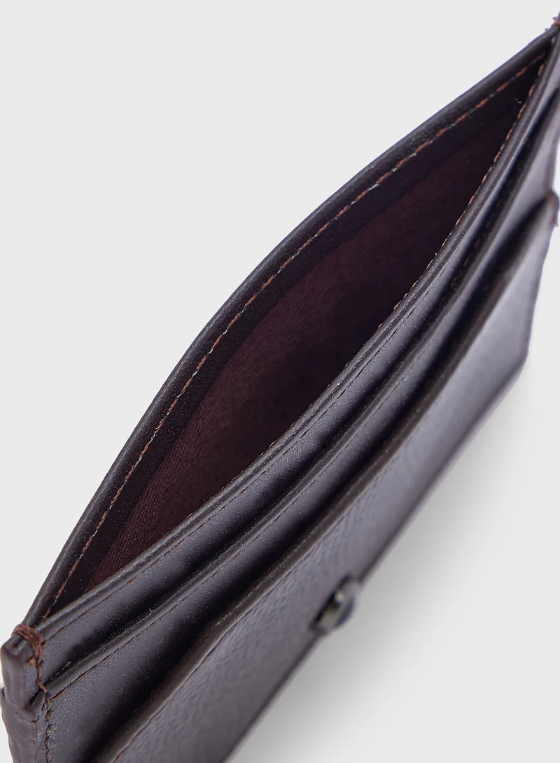 روبرت وود Saffiano Texture Detail Card Holder