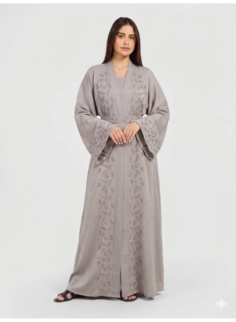 عباءات ريم Women's Abaya with Matching Sheila