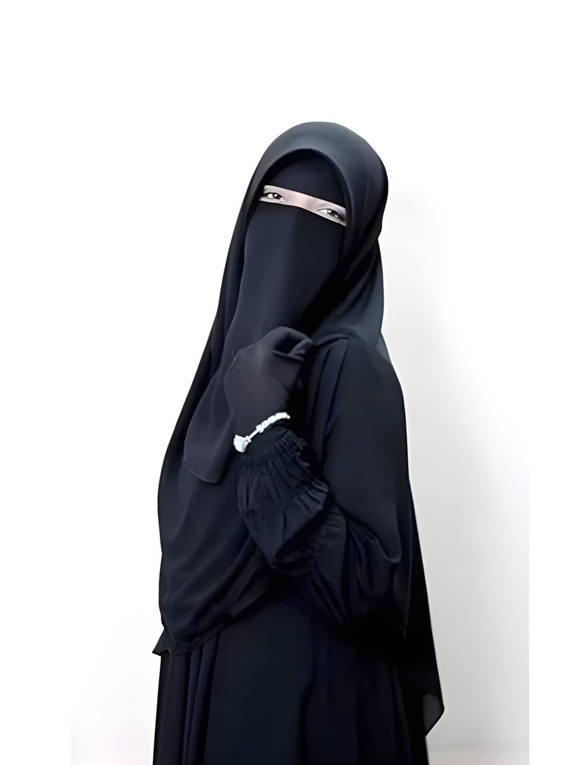 Saudi chiffon niqab, high quality Saudi niqab - Image 1