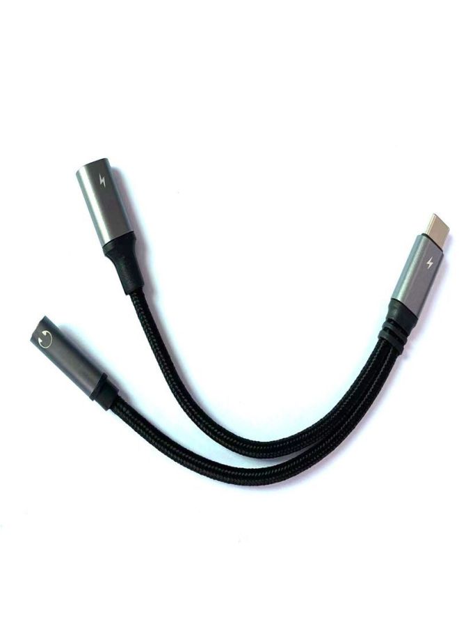 Hot Type-c Digital Audio Adapter Headset Adapter Smart Phone PD60W Fast Charging Cable-Color:PD27W - Image 5