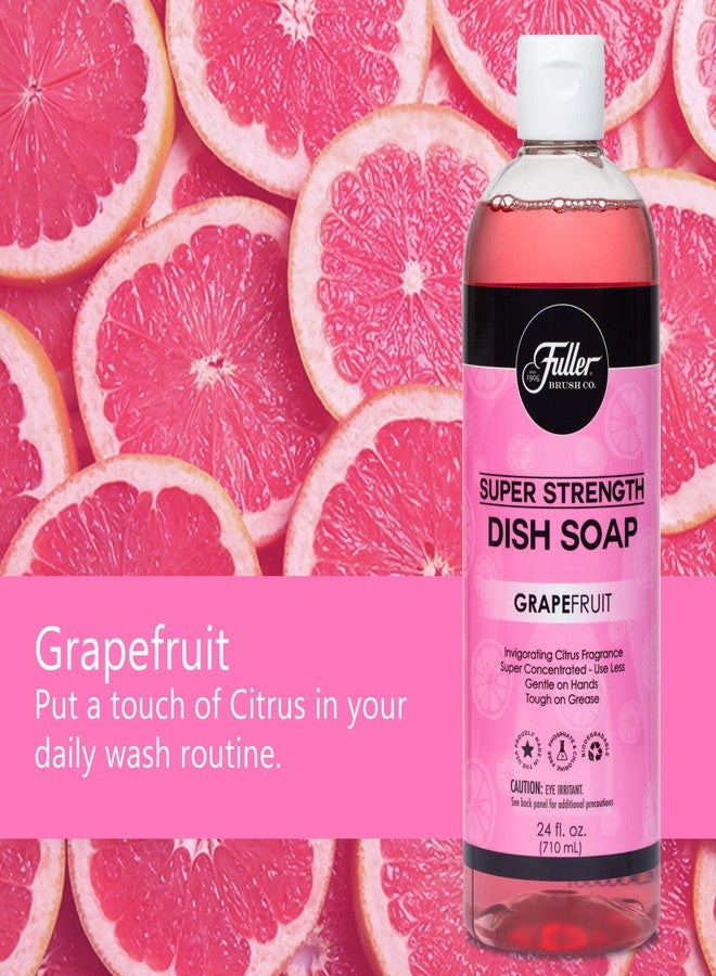 Fuller Brush Super Strength Dish Soap - Grapefruit - Ultra Concentrated Formula - Cuts Grease Fast, Clean Dishes, Glassware, Silverware, Pots, Pans & Surfaces - (Pack of 1) - Image 5
