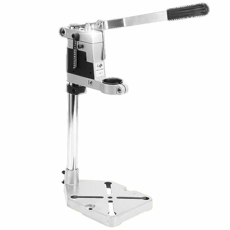 Shoppingekart Electric Drill Bracket Bench Drill Press Stand Hand Drill Clamp Base Frame for DIY Tool Press Holder Power Tools Accessories Base Aluminium 400mm Type Drill Stand  - Image 1