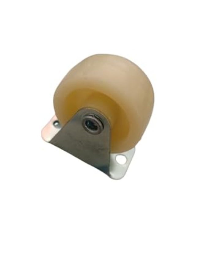 My Souq store :"Double Roller Set (4 Wheels) for Sliding Door or Sliding Wardrobe - Furniture Sliding Wheels"SIZE (3CM) - Image 1