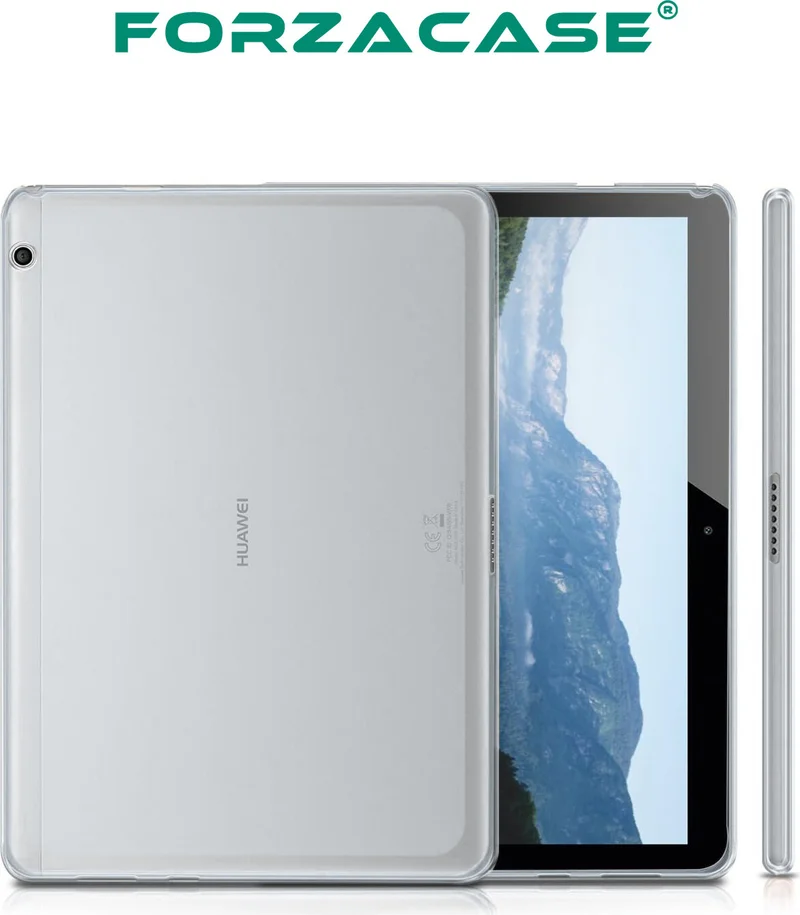 Forzacase Compatible with Huawei Mediapad T3 10 9.6 Inch Silicone Case Transparent - FC013