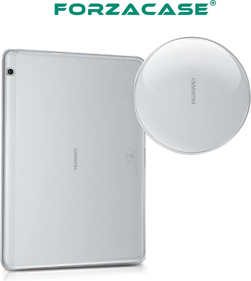 Forzacase Compatible with Huawei Mediapad T3 10 9.6 Inch Silicone Case Transparent - FC013