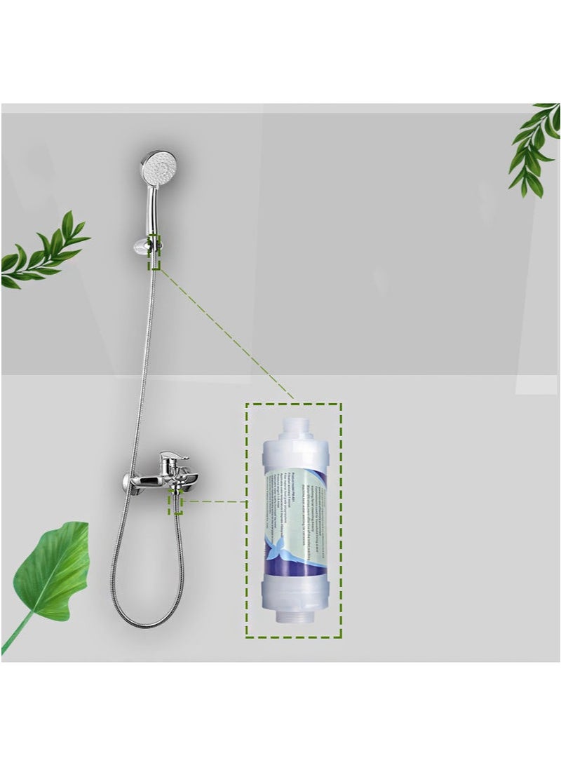 ايكانبو 3 قطع من نقع الدش، فلتر رأس الدش، منقي المياه العسيرة، فلتر دش الكلور والفلورايد، بشرة صحية، سهل التركيب - Image 4