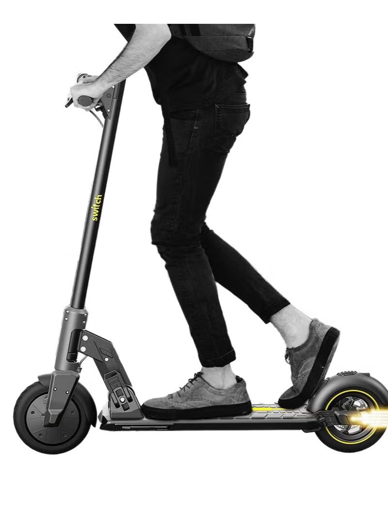 SWITCH ES-C110 350W Electric Scooter, Foldable Lightweight E-Scooter, 25 km/h, 20 km Range, Commuter Scooter, Black - Image 5